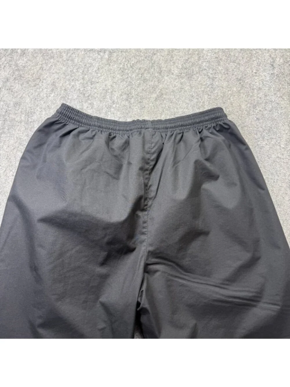 Adidas Windbreaker Track Pants Men L Black Lined 30